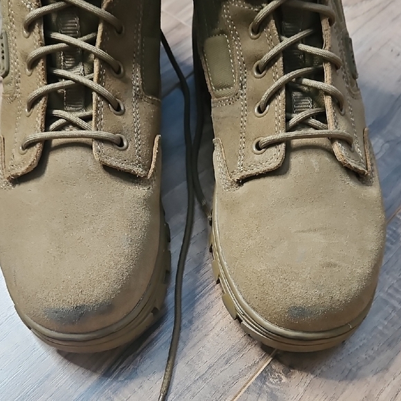 5.11 Tactical Mens Dark Coyote Combat Boots 10 - Picture 3 of 14